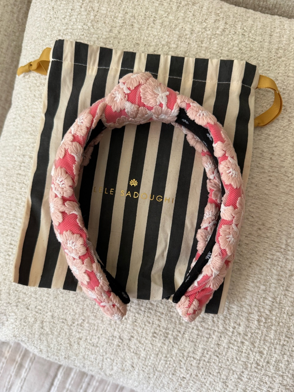 Lele Sadoughi Floral Headband